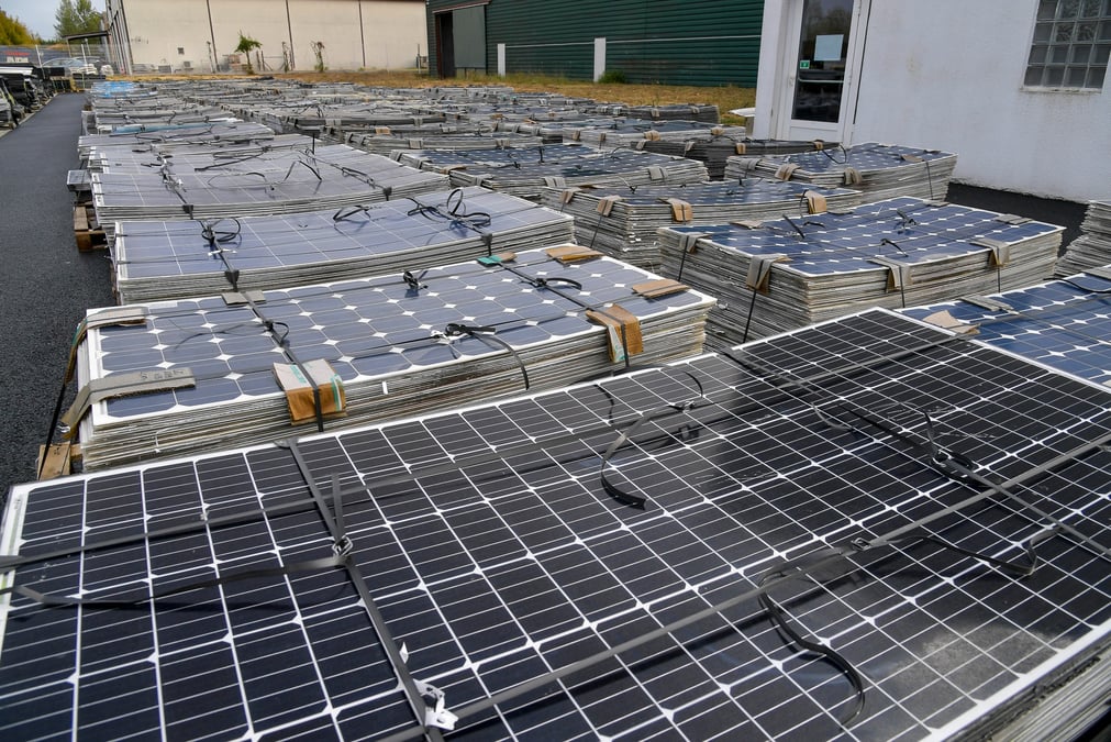 Recyclage de panneaux photovoltaïques