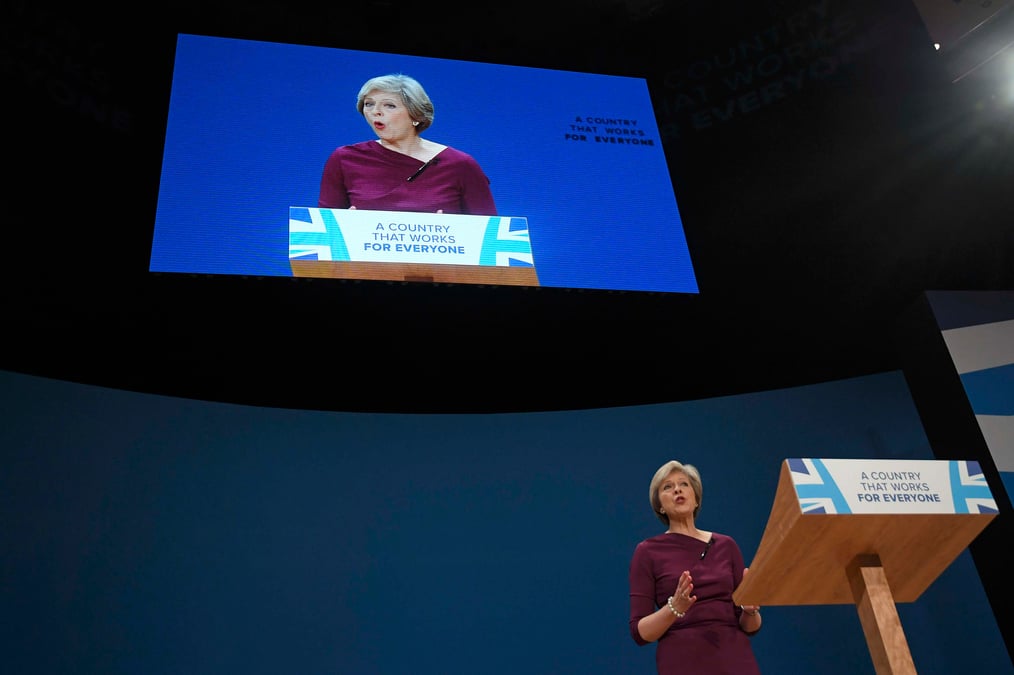 Theresa may veut faire des tories le parti du peuple