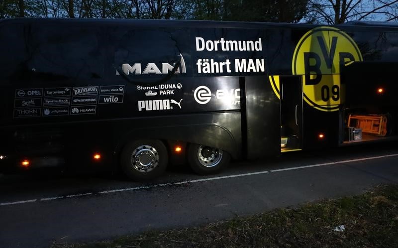 Un suspect arrete pour l'attaque du car du borussia dortmund