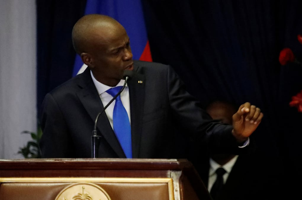 Le president haitien dit qu'il se maintiendra malgre les troubles