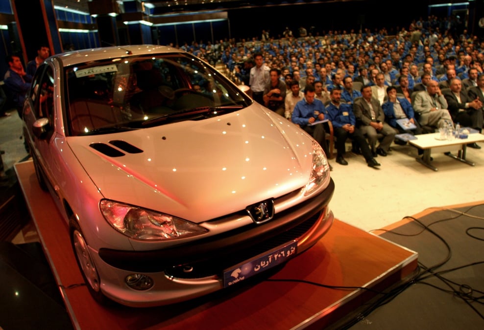 Peugeot 206 en Iran