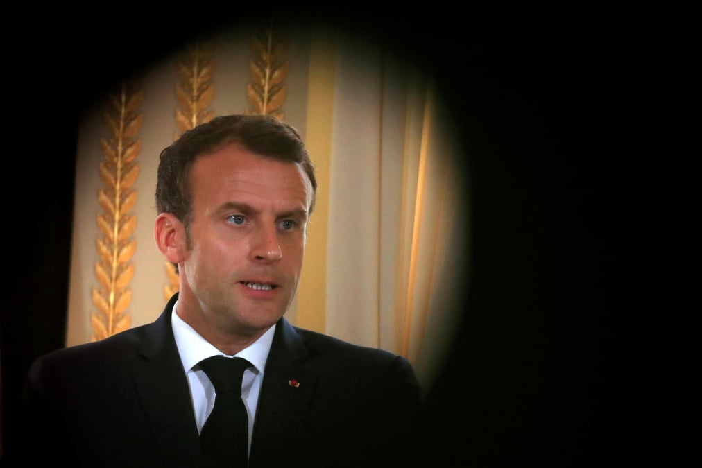 Affaire benalla: "l'elysee n'a jamais rien cache", selon macron