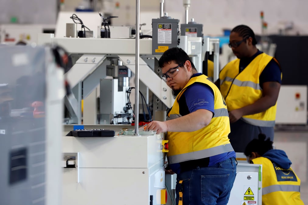 Usa: l'indice ism manufacturier en nette hausse en janvier