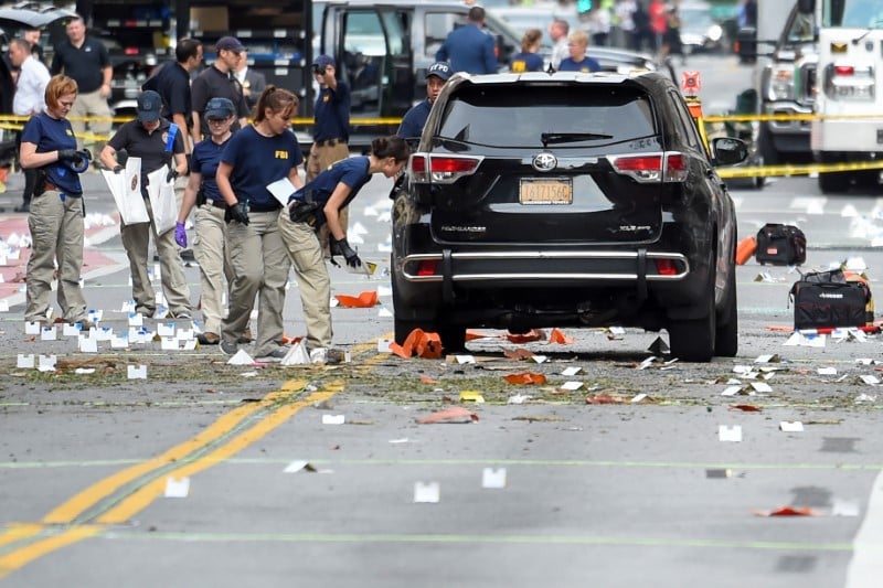 Un americain d'origine afghane suspecte apres l'explosion a new york