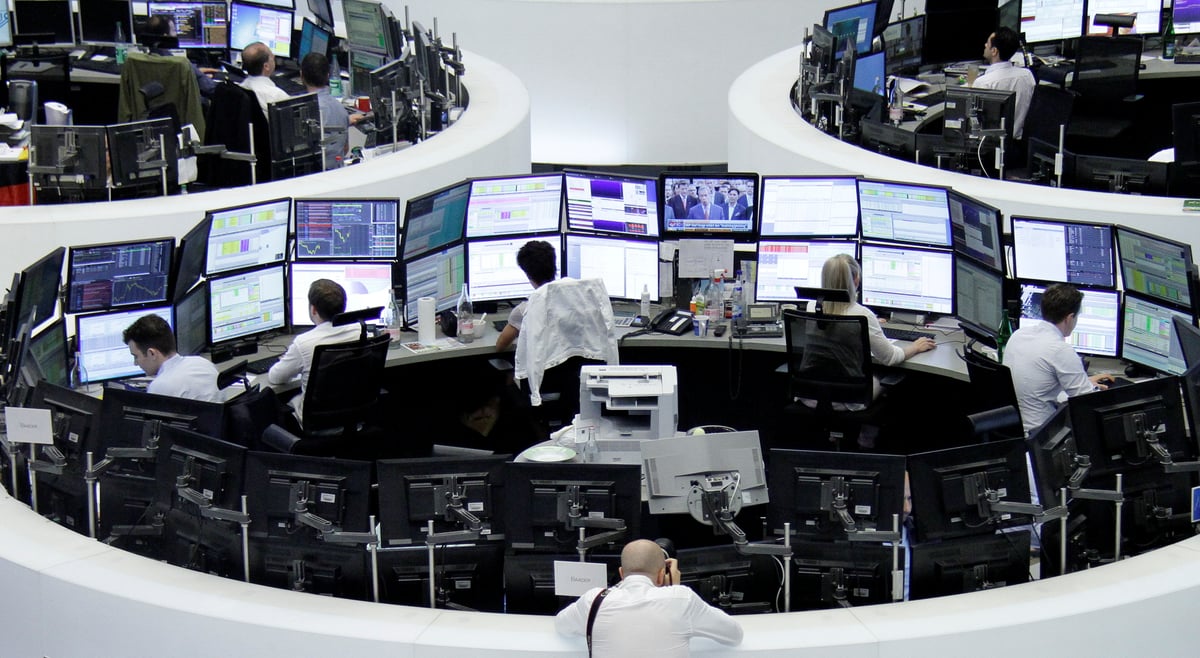 Les bourses europeennes sont en baisse