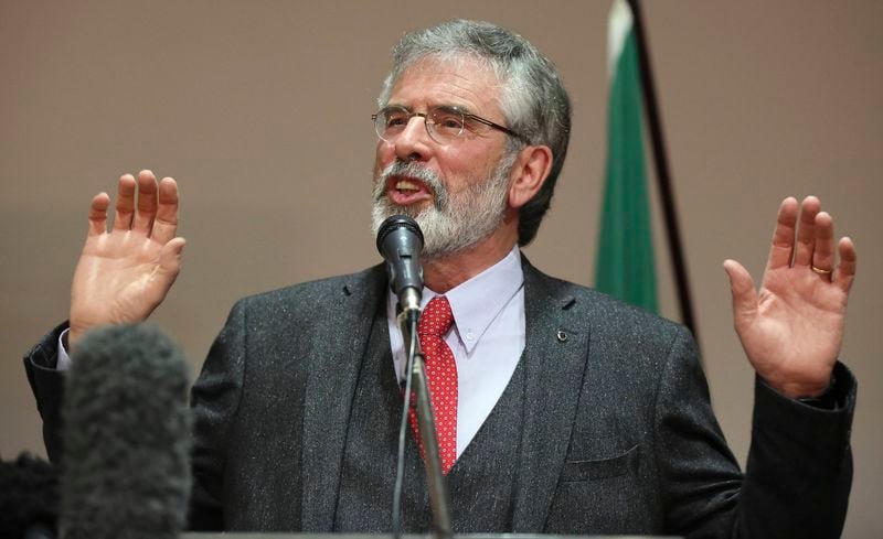 Menaces de mort contre Gerry Adams après sa libération