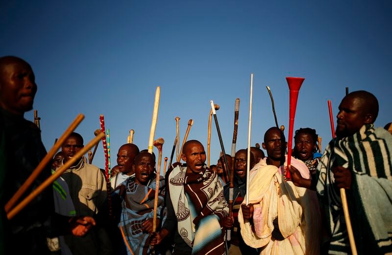 La tension persiste dans les mines de platine d'Afrique du Sud
