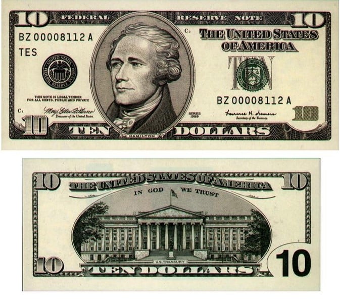 Une femme sur le billet de 10 dollars en 2020