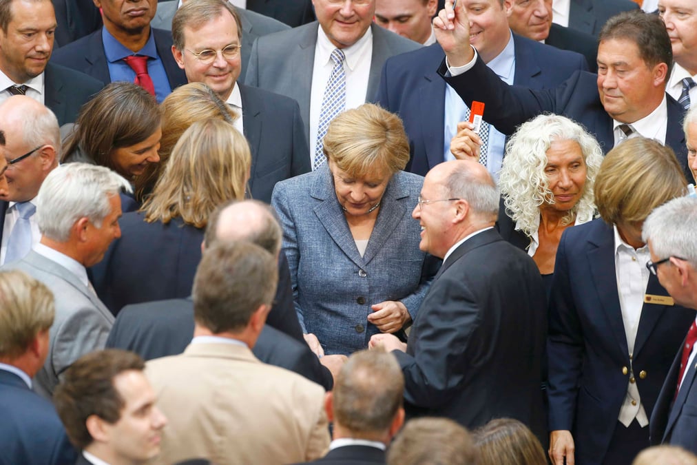 Le bundestag approuve le plan d'aide a la grece