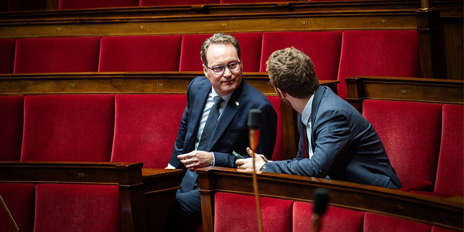 Sylvain Maillard, l’actuel président du groupe Renaissance.