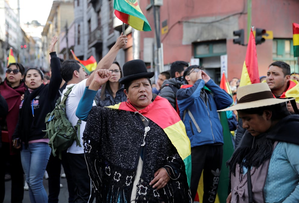 Bolivie: morales promet un second tour en cas de fraude electorale