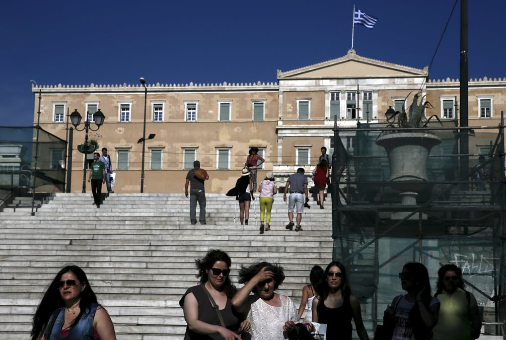 Les creanciers de la grece presentent un projet d'accord