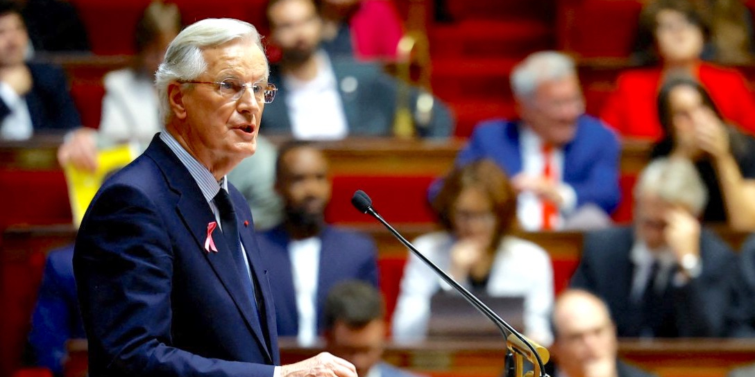 Le Premier ministre, Michel Barnier.