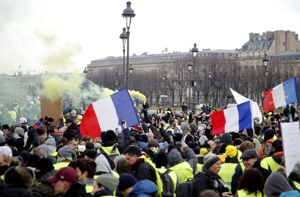France: un journaliste agresse par un "gilet jaune" en lorraine