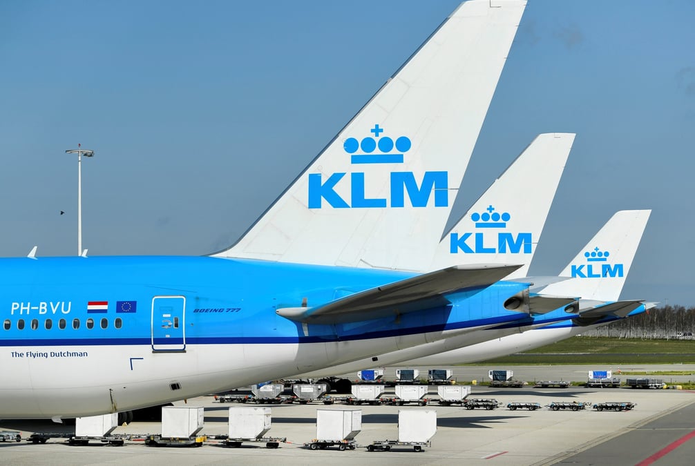 Klm, filiale d'air france-klm, va supprimer 1.100 postes