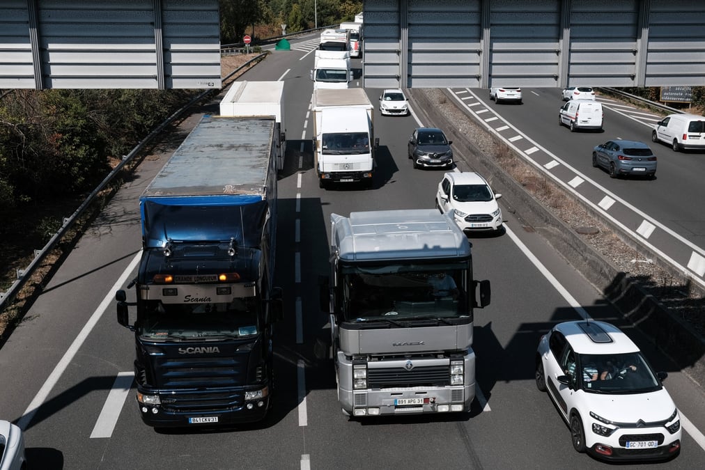 Les camions seront interdits de circulation en Bretagne ce jeudi.
