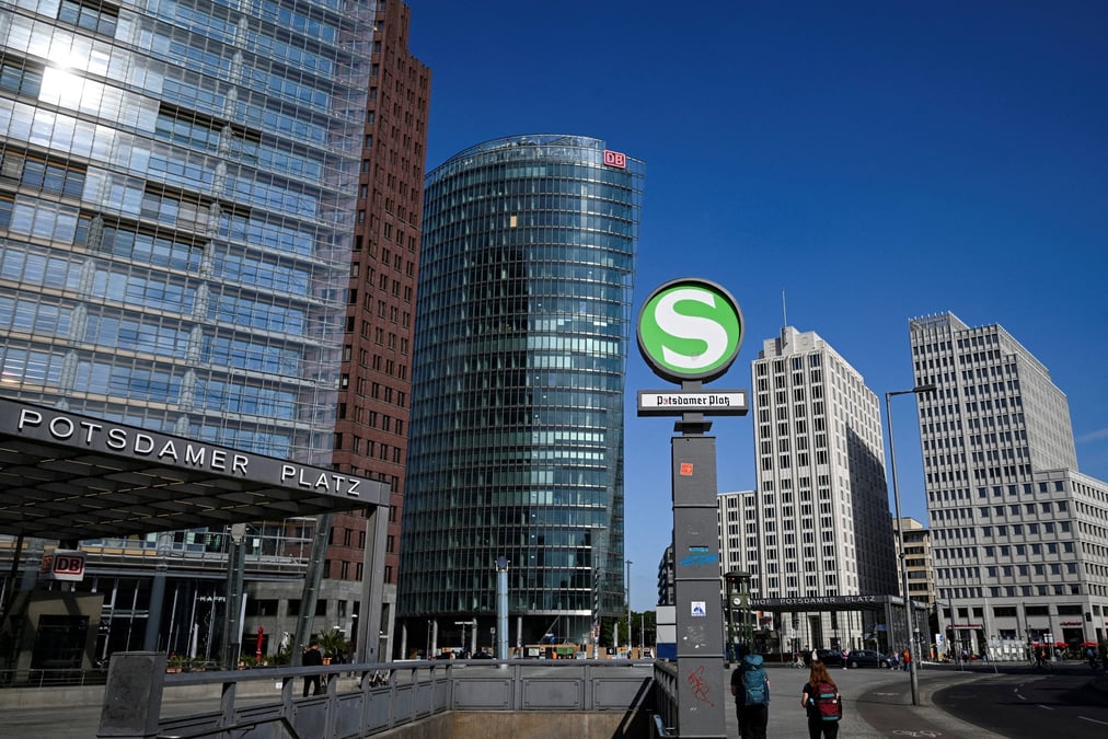 Potsdamer platz, berlin, allemagne
