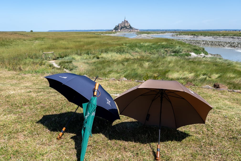 La manufacture du Parapluie de Cherbourg a obtenu le droit d'apposer la marque sur son modèle "anti-bourrasque".