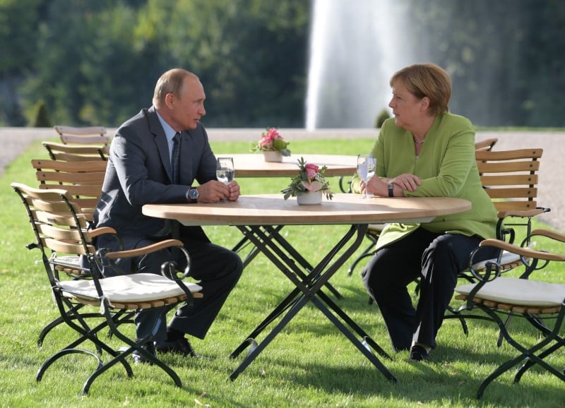 La syrie et l'ukraine au menu des discussions entre merkel et poutine