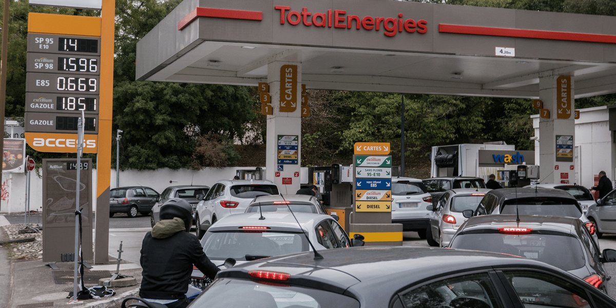 gasoline shortage france,
