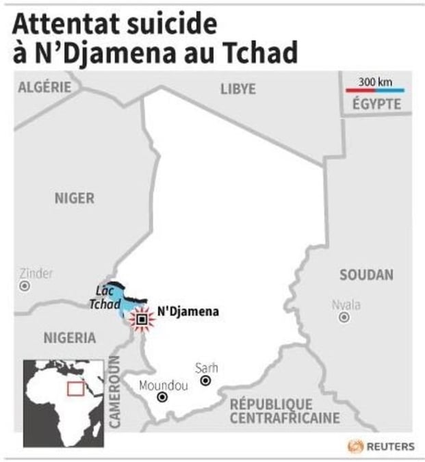Attentat suicide a n’djamena au tchad