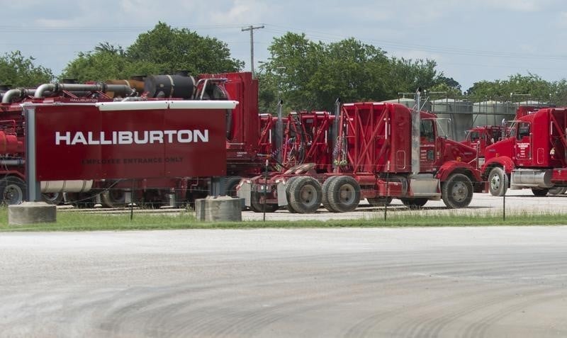 Les resultats trimestriels de halliburton meilleurs qu'attendu