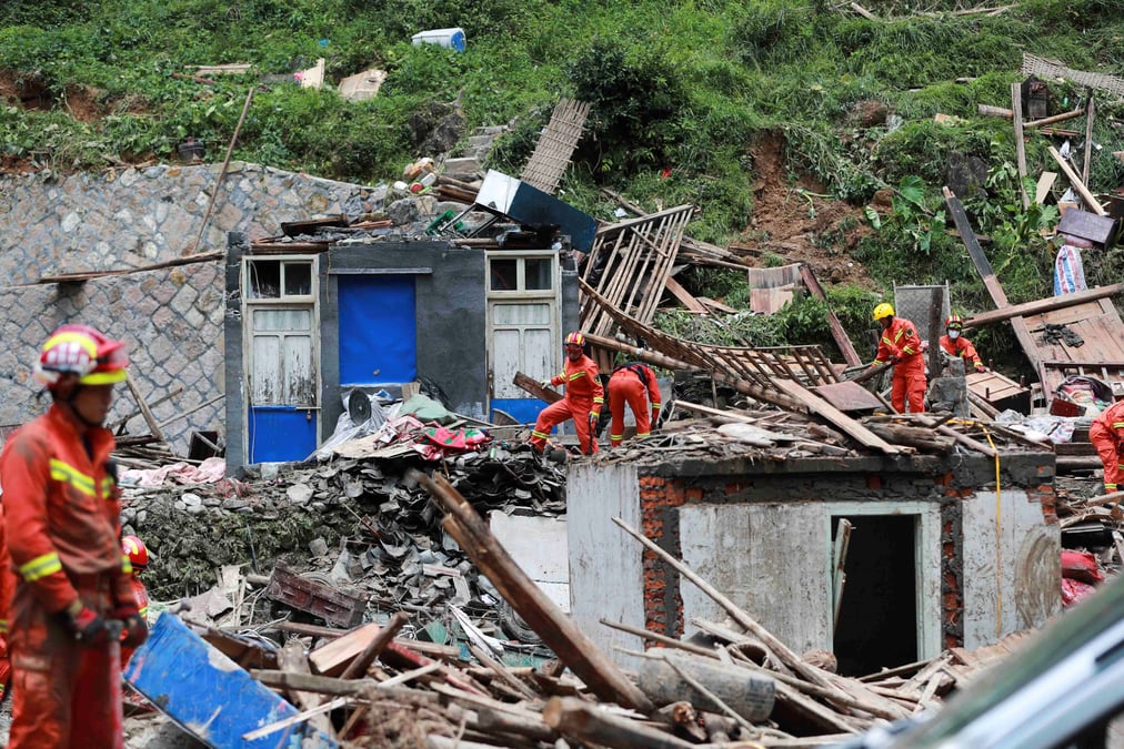 Le bilan du typhon lekima en chine s'alourdit a 44 morts