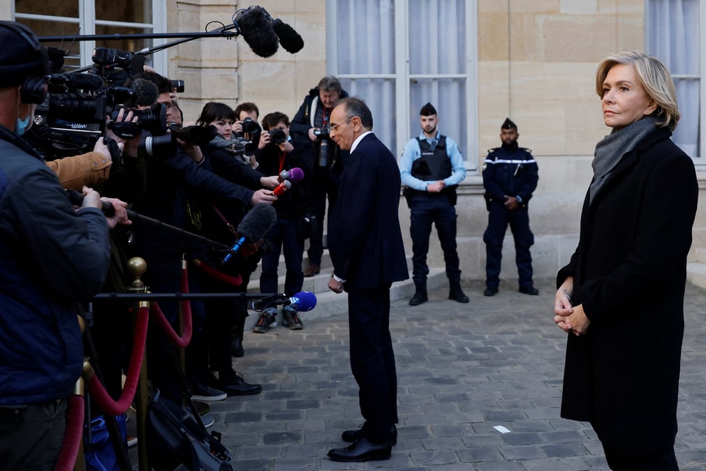 France: debat entre pecresse et zemmour sur tf1 le 10 mars