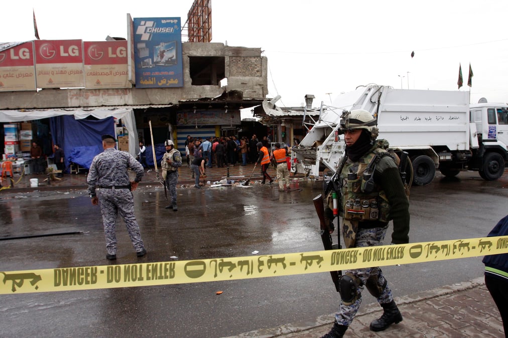 Trois attentats suicide font 34 morts a bagdad