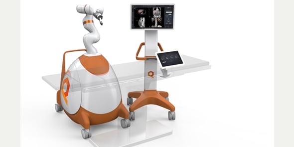 Quantum Surgical développe une solution robotique dédiée au traitement mini-invasif du cancer du foie.
