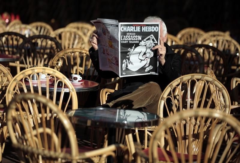 Des menaces contre charlie hebdo suscitent une enquete