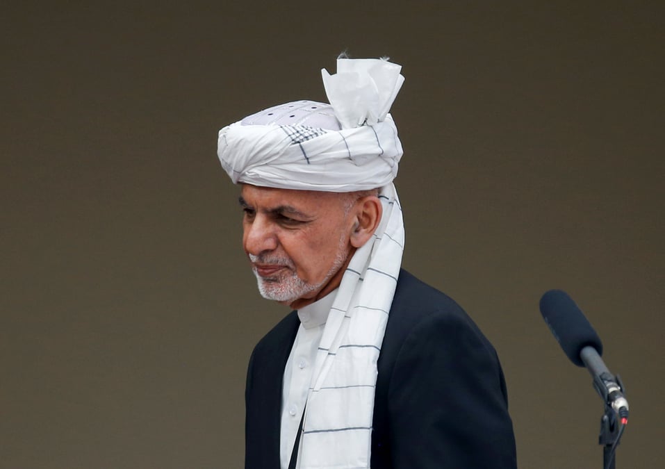 Le president afghan se rend au qatar pendant les pourparlers de paix