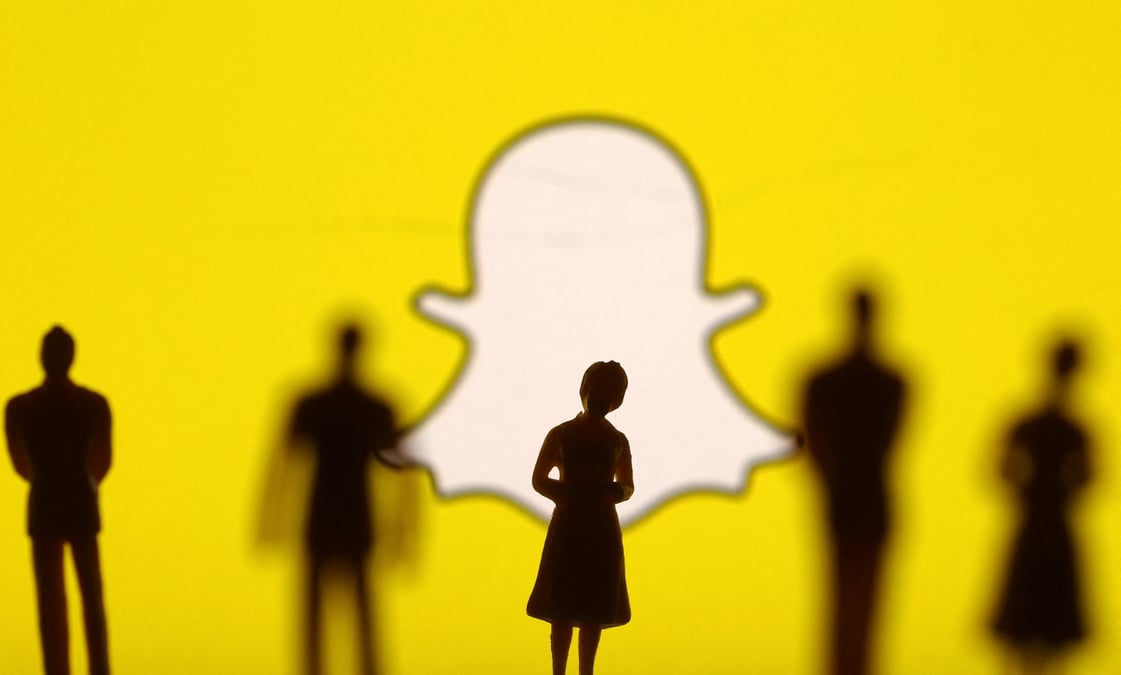 Les revenus de Snapchat ont atteint 1,37 milliard de dollars au troisième trimestre, soit une hausse de 15% par rapport à l'année précédente (Photo d'illustration).