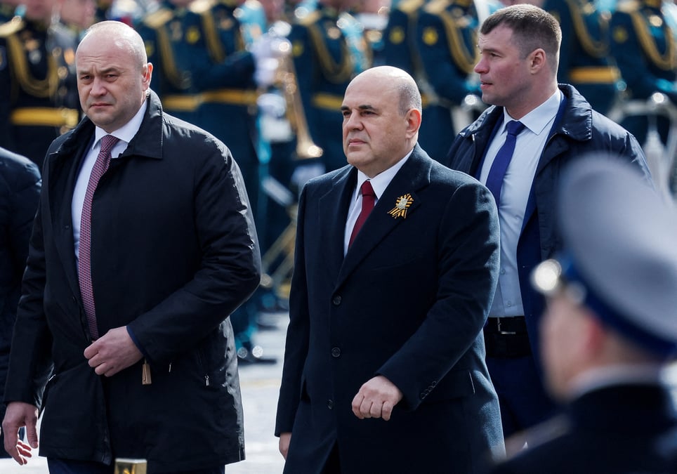 Le premier ministre russe mikhail michoustine