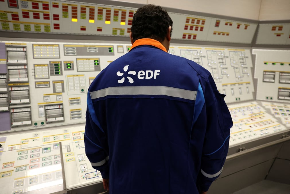 La centrale nucleaire de flamanville 3 (epr) dans le nord-ouest de la france