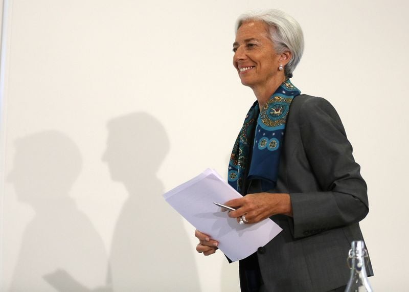 Christine Lagarde pas candidate à la présidence de la CE
