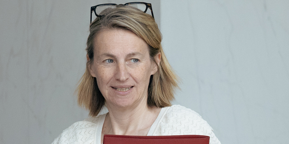 La ministre du Travail et de l'Emploi, Astrid Panosyan-Bouvet.