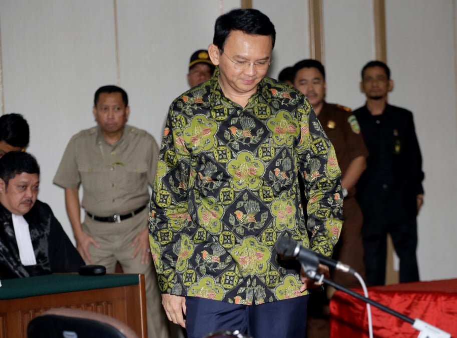 Blaspheme: un an de prison requis contre le gouverneur de djakarta
