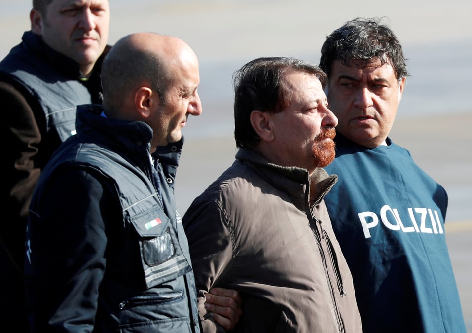 Battisti est arrive en italie