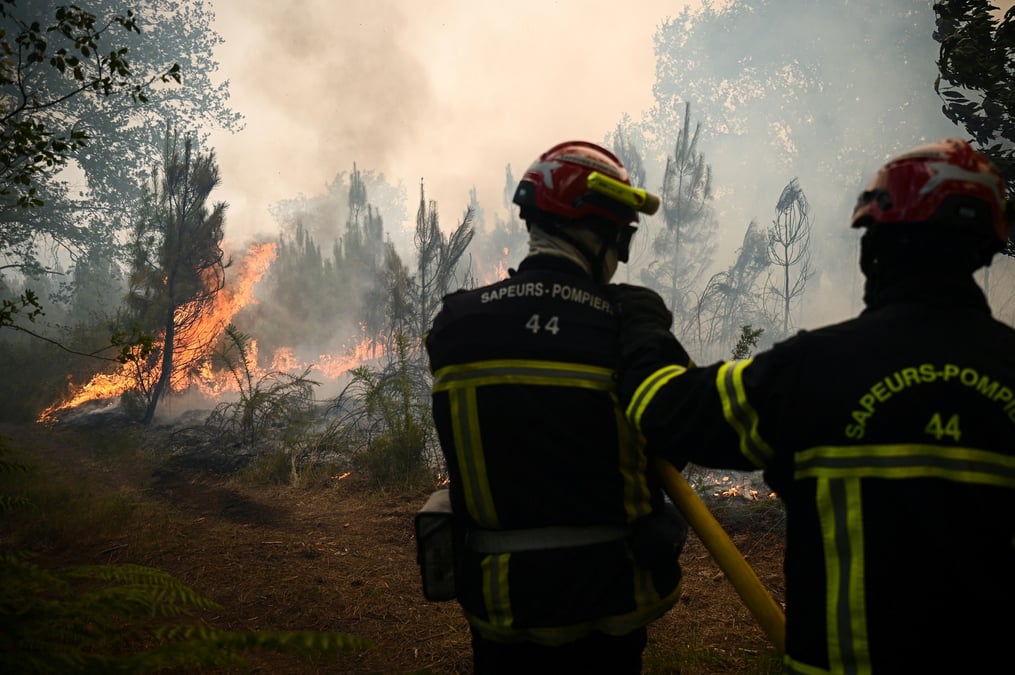 France: les incendies progressent toujours en gironde