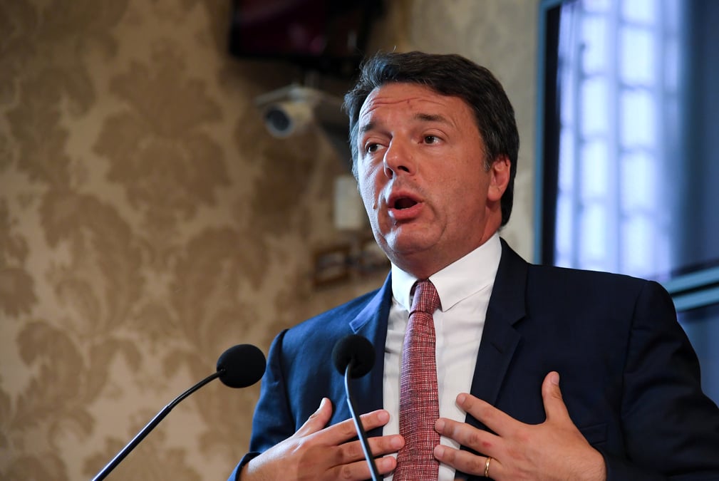Italie: renzi annonce l'echec des discussions au sein de la coalition sortante