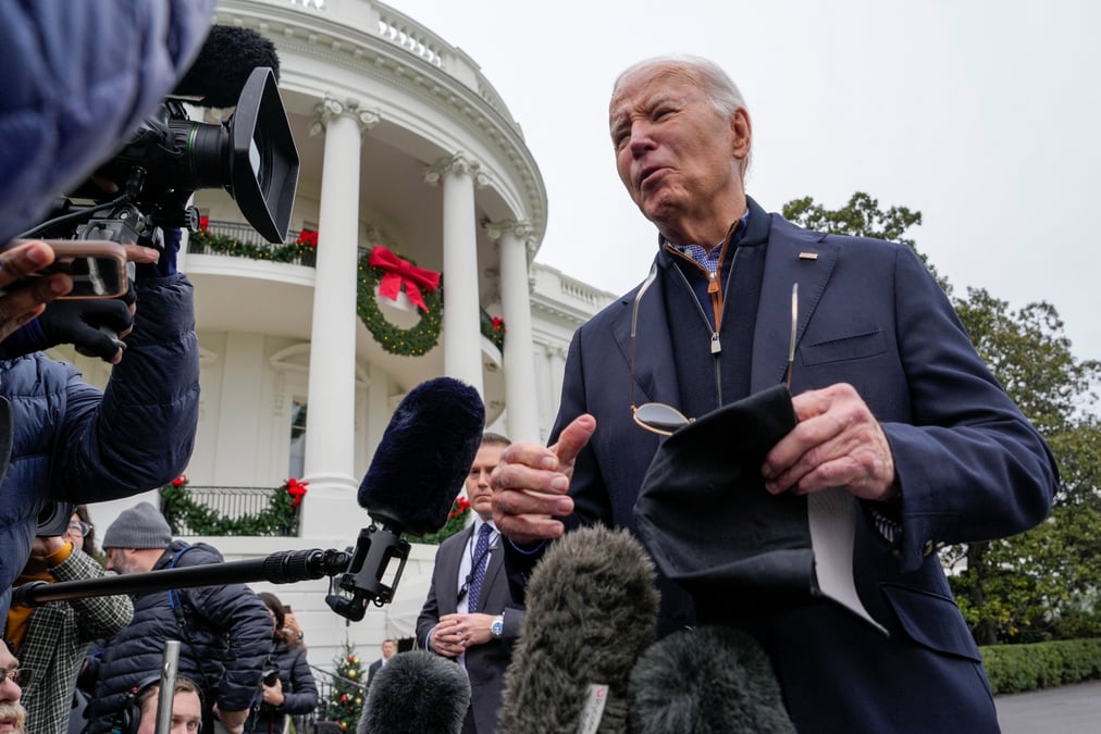 Le president americain joe biden