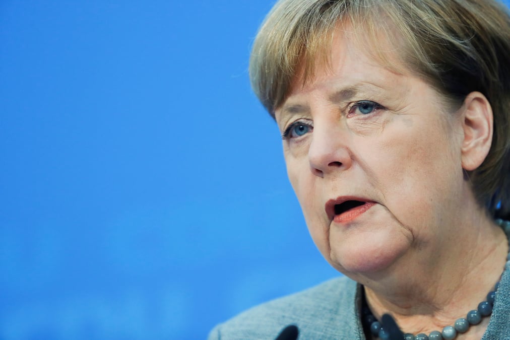 La popularite de merkel continue de decliner en allemagne