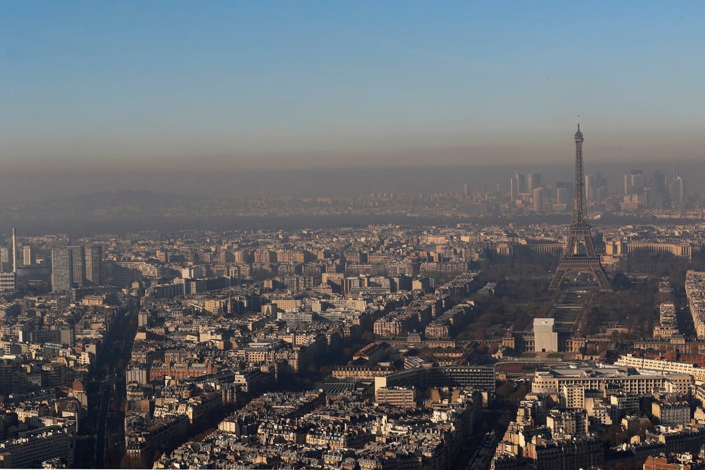 Paris, pollution de l'air, environnement