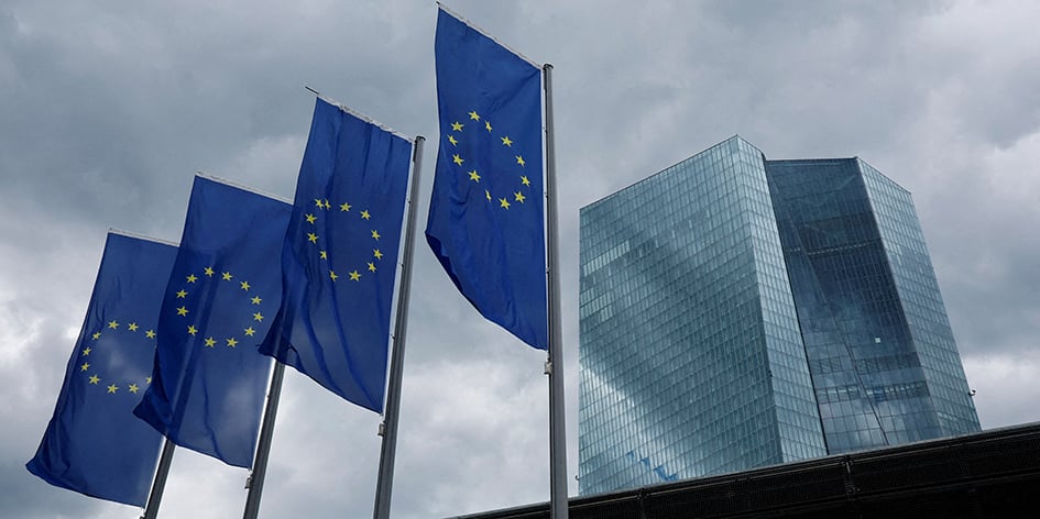 La Banque centrale européenne, établie le 1ᵉʳ juin 1998 et située à Francfort-sur-le-Main en Allemagne