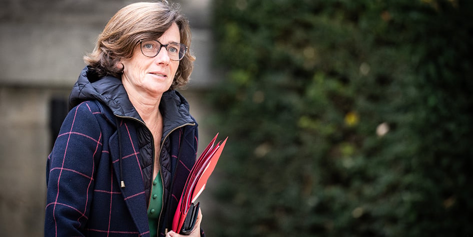 Agnès Firmin-Le Bodo, ministre déléguée à l’Organisation territoriale et aux Professions de santé