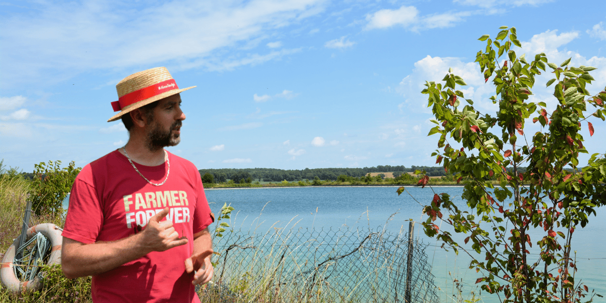 guillaume chamouleau agriculteur bassine