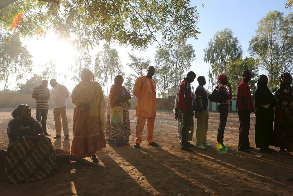 Jour d’elections au burkina faso