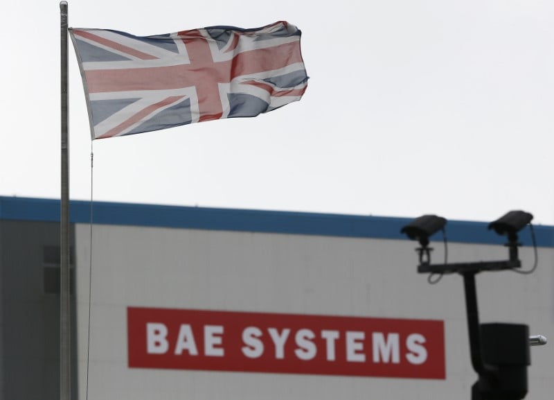 Bae prevoit une hausse du bpa de 5% a 10% en 2017