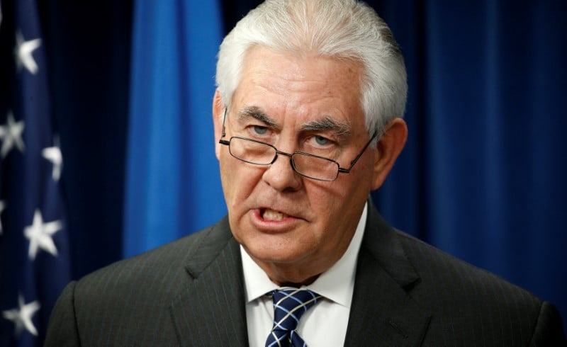 Tillerson s'est recuse du dossier de l'oleoduc keystone xl